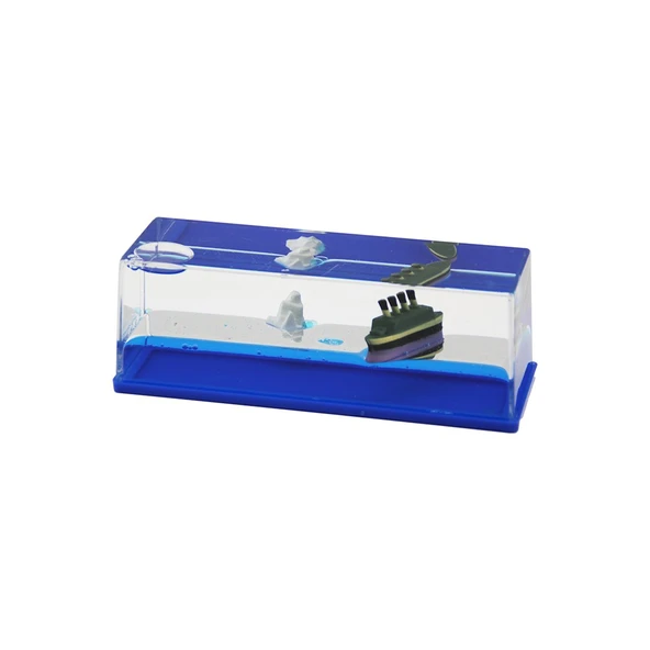 MAVİ SU GEMİ - ADA D.GEN MİKA YÜZEN BATMAYAN DEKORATİF BİBLO AKVARYUM5.2X15.2X5.3CM (5250) ürün görseli 1