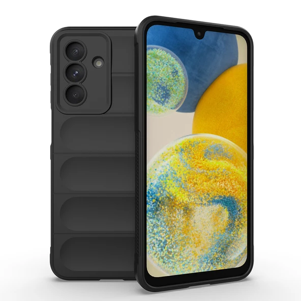 Galaxy A56 Kılıf Esnek TPU Oyuklu Arka Yüzey Tasarımlı Etnik Silikon Kapak ürün görseli 1