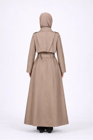 W-26-814 MASSİMO DONNA TRENÇKOT - Resim 6