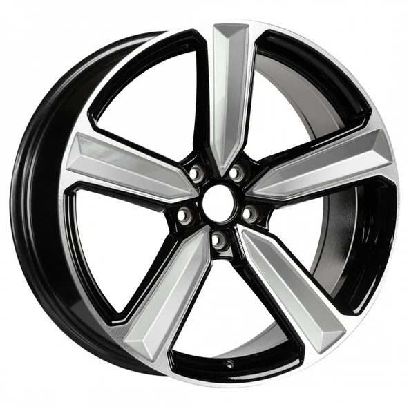 5*112*18*8.0 ET35 CH66.45 DEEP BLACK DIAMOND BABAYAGA JANT ürün görseli 1
