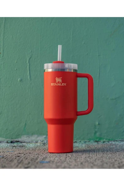 STANLEY pipetli Quencher H2.0 Flowstat Paslanmaz Çelik Yalıtımlı Bardak 40 Oz 1,18 Lt Orchid ürün görseli 1