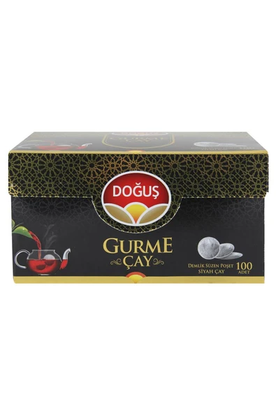 Doğuş Gurme Demlik Poşet Çay 3.2 g x 100 Adet ürün görseli 1