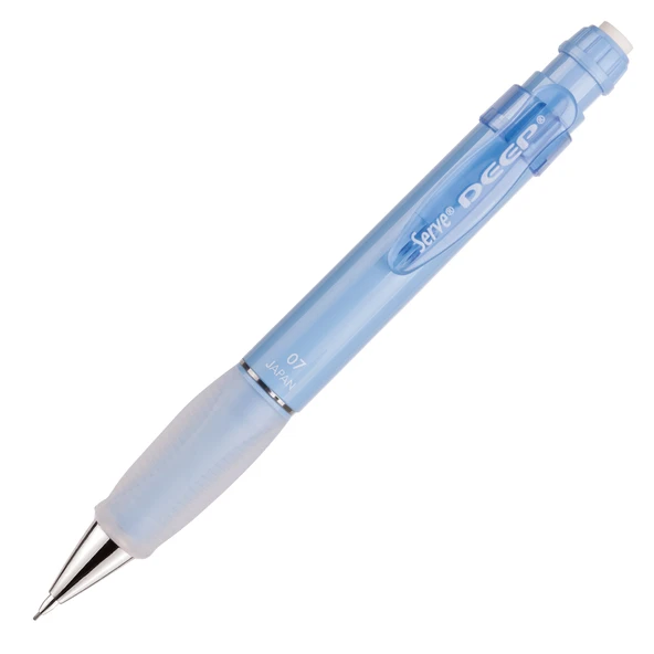 Serve Deep Versatil Kalem Mekanik Kurşun Kalem 0.7 Mm Gök Mavisi (12 Li Paket) SV-DEEP-07-GMAVI ürün görseli 1
