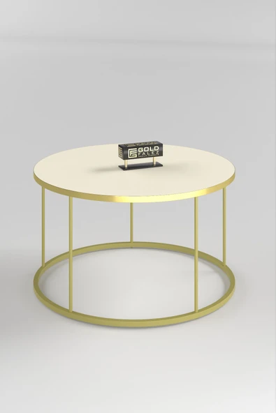 Orta Sehpa Terra Lüx Gold Krem - Resim 3
