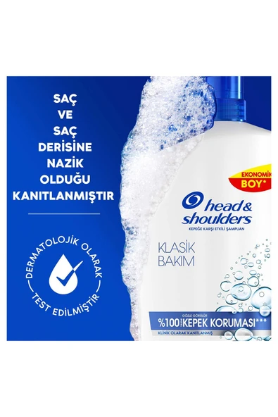 Head & Shoulders Klasik Bakım Şampuan 800 ml - Resim 6