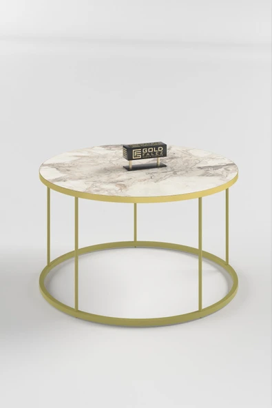 Orta Sehpa Terra Lüx Gold Krem - Resim 5