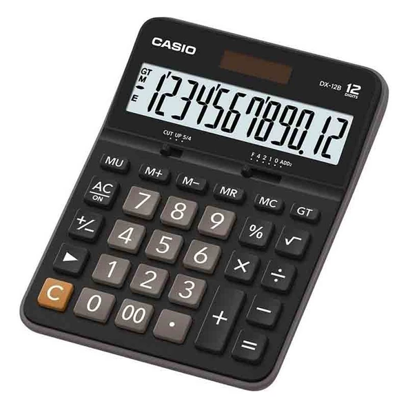 Casio DX-12B 12 Haneli Masaüstü Hesap Makinesi ürün görseli 1