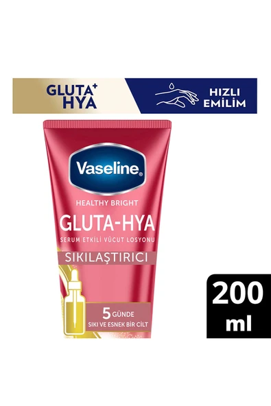 Vaseline Gluta-hya Serum Etkili Vücut Losyonu Sıkılaştırıcı 200 ml ürün görseli 1