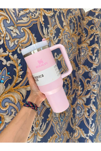 STANLEY pipetli Quencher H2.0 Flowstat Paslanmaz Çelik Yalıtımlı Bardak 40 Oz 1,18 Lt Orchid ürün görseli 1