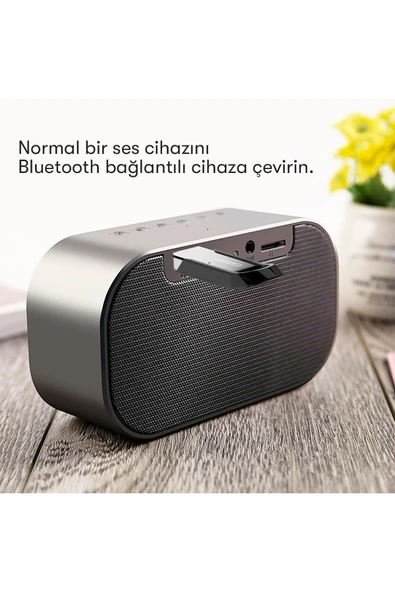 Fuchsia Earldom M73 Bluetooth 5.0 Usb Aux Dönüştürücü - Gümüş - Resim 4