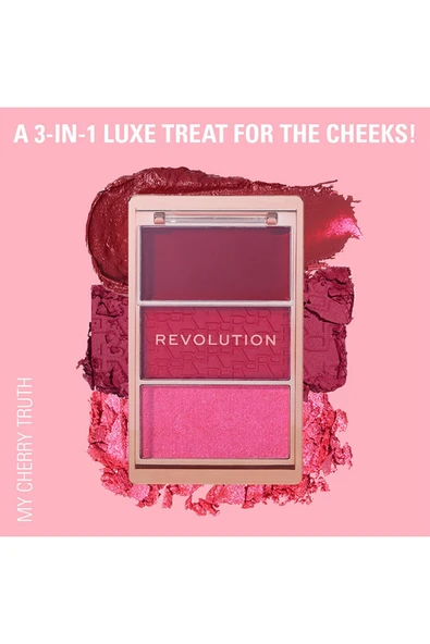 Revolution Icon My Cherry Truth Allık Paleti - Resim 3