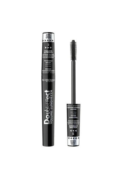 Deborah Double Effect Maskara 8009518283907 - Resim 2