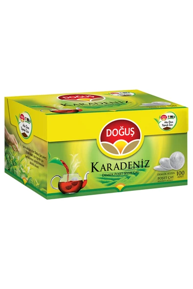 Doğuş Karadeniz Demlik Poşet Bergamot Aromalı Çay 100X3.2 Gr ürün görseli 1