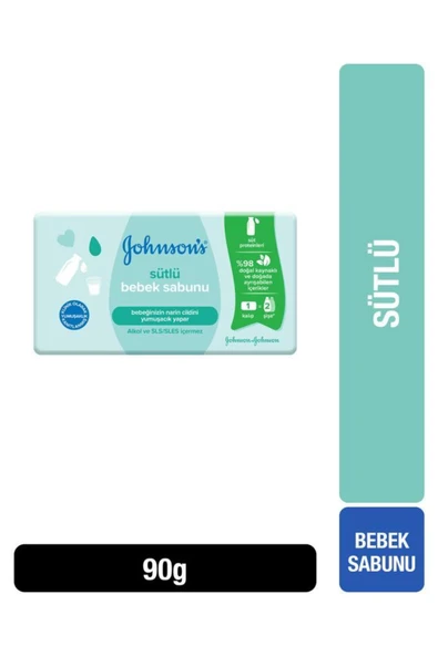 Johnson's Johnsons Baby Sütlü Bebek Sabunu 90 gr ürün görseli 1