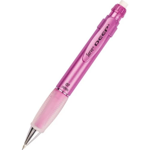 Serve Versatil Kalem (Mekanik Kurşun Kalem) Deep 0.7 Mm Metalik Prenses Pembe ürün görseli 1