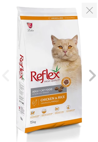 Reflex Tavuklu 15 kg Yetişkin Kedi Maması ürün görseli 1