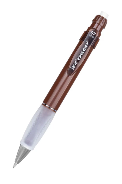 Serve Versatil Kalem (Mekanik Kurşun Kalem) Deep 0.7 Mm Toprak Kahverengi Sv-Deep-07-Khv ürün görseli 1