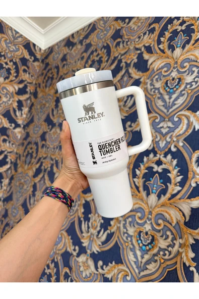 STANLEY pipetli Quencher H2.0 Flowstat Paslanmaz Çelik Yalıtımlı Bardak 40 Oz 1,18 Lt Orchid ürün görseli 1