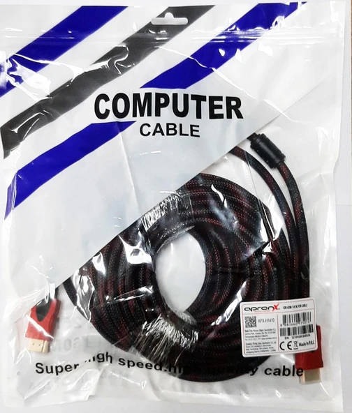 apronx apx-h1410 10 metre 1.4v hdmi Kablo ürün görseli 1