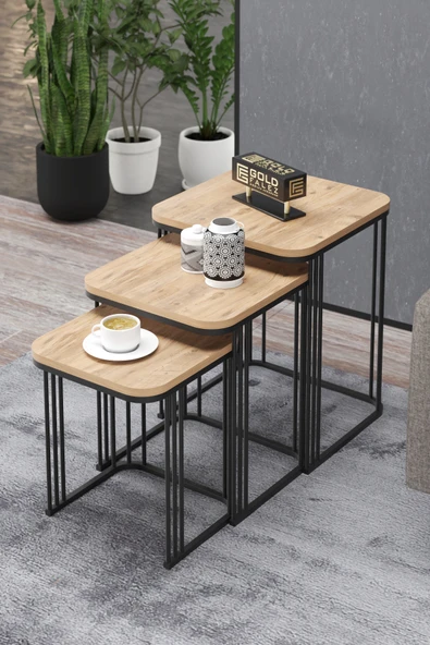 Zigon Sehpa Alize Traverten - Resim 9