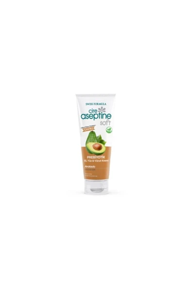 ire Aseptinn Soft Avokado Prebiyotik Nemlendirici Bakım Kremi 75 ml ürün görseli 1