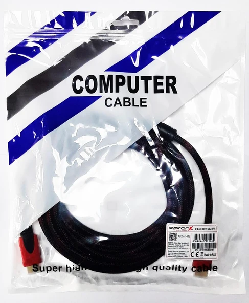 apronx apx-h1405 5 metre 1.4v hdmi Kablo ürün görseli 1