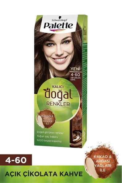 Palette Doğal Renkler .4-60 Açık Çikolata Kahve ürün görseli 1