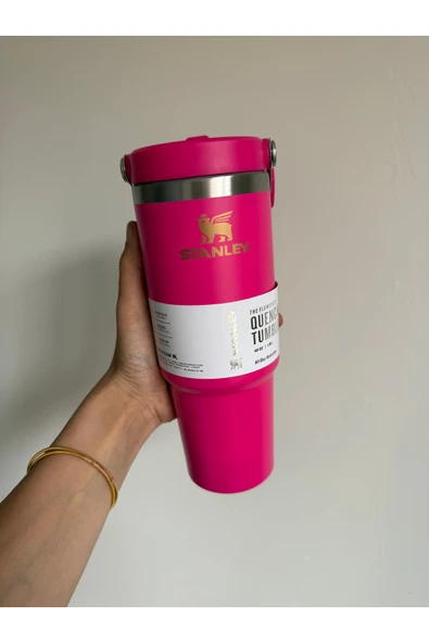 STANLEY The Iceflow Flip Straw Pipetli Termos Bardak 0.89 ürün görseli 1