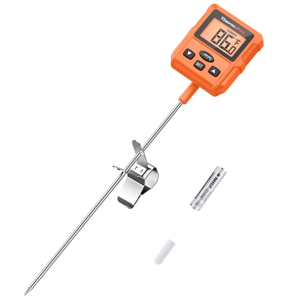 Thermopro TP511 Uzun Problu Programlanabilir Alarmlı Geniş Ekranlı Pişirme Termometresi ürün görseli 1