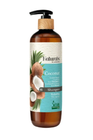 Watsons Naturals By Coconut Şampuan 490 ml ürün görseli 1