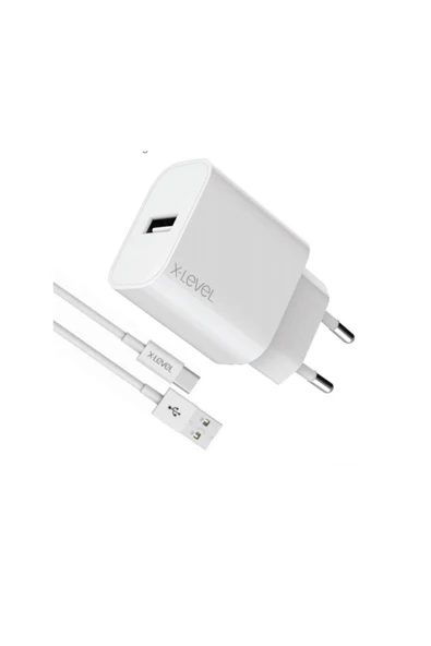 X-Level X-chargersuperbs 2.4a 12w Usb-a Şarj Aleti - Type-c Kablolu ürün görseli 1