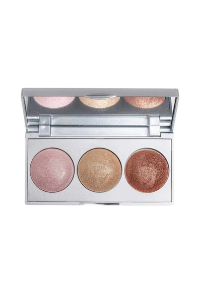 Golden Rose Strobing Highlighter Pink Gold Bronz - Aydınlatıcı Palet…GÖZDE029 ürün görseli 1