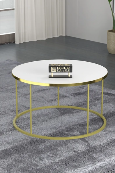 Orta Sehpa Terra Lüx Gold Krem - Resim 8