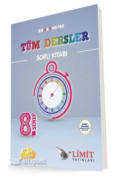 LİMİT KRONOMETRE 8.SINIF TÜM DERSLER SORU BANKASI ürün görseli 1