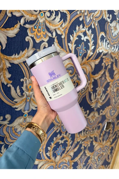 STANLEY pipetli Quencher H2.0 Flowstat Paslanmaz Çelik Yalıtımlı Bardak 40 Oz 1,18 Lt Orchid ürün görseli 1