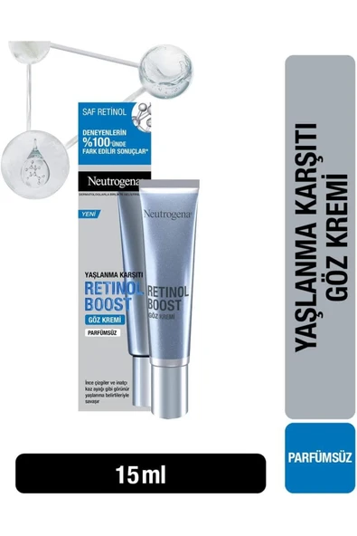 Neutrogena Retinol Boost Yaşlanma Karşıtı Göz Kremi 15 ml ürün görseli 1