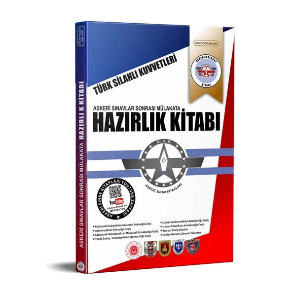 Yedek Subaylıktan Muvazzaflığa Geçiş Sınavı Sonrası Mülakata Hazırlık Kitabı ürün görseli 1