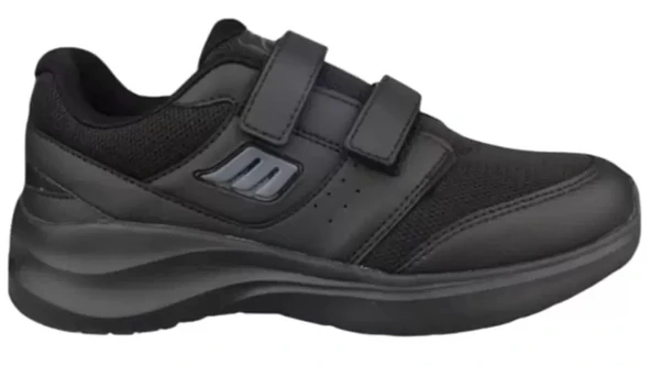 MP 251-1307 Siyah Unisex Cırtlı Spor Ayakkabı ürün görseli 1