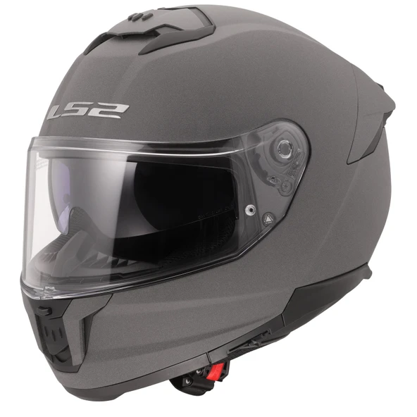 LS2 Stream 2 Mat Concrete Fullface Motosiklet Kaskı ürün görseli 1