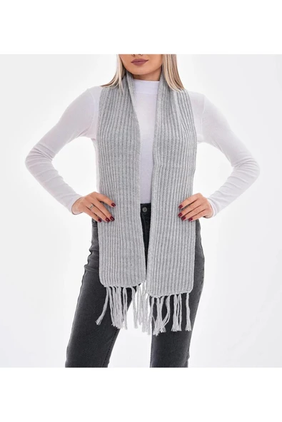 Wearflawless Kadın Selanik Örgü Atkı, Örme Atkı - Resim 2