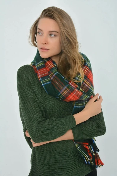 Wearflawless Yumuşak Dokulu Çizgili Atkı ürün görseli 1