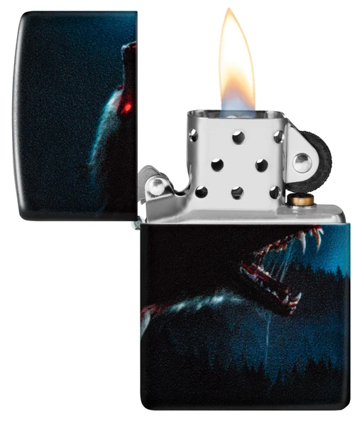 Zippo Horror Wolf Dizayn Çakmak - Resim 3