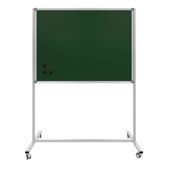 Mıknatıslı Mobil Ayaklı Yeşil Yazı Tahtası 120x150cm ürün görseli 1