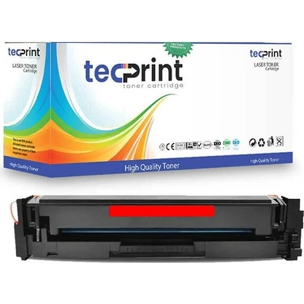 Tecprint Hp CF503(202A) Çipli Muadil Toner Kırmızı ürün görseli 1