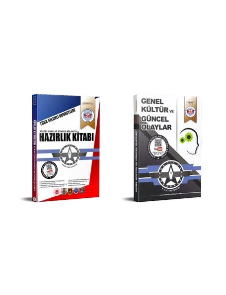 Yedek Astsubaylıktan Muvazzaflığa Geçiş Sınavı Sonrası Mülakata Hazırlık 2’li Set ürün görseli 1