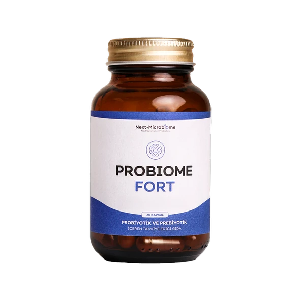 Probiome-Fort Takviye Edici Gıda (60 KAPSÜL) ürün görseli 1
