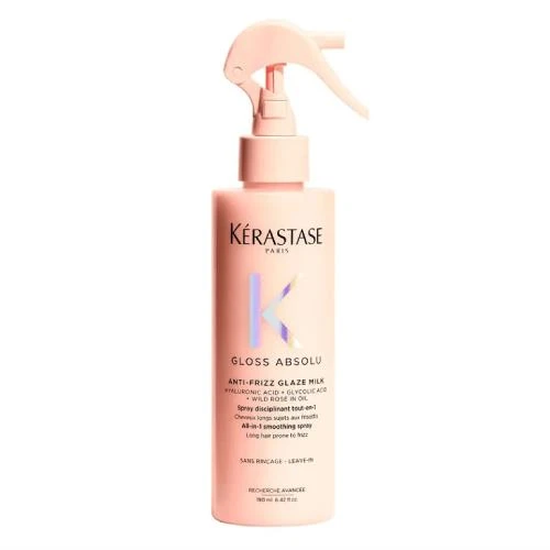 Kerastase Gloss Absolu Anti-Frizz Glaze Milk Elektriklenmeye Eğilimli Saçlar için Çok Amaçlı Bakım Sütü Spreyi 190 Ml ürün görseli 1