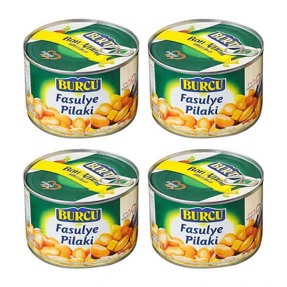 Burcu Fasulye Pilaki 400 gr x 4 Adet ürün görseli 1