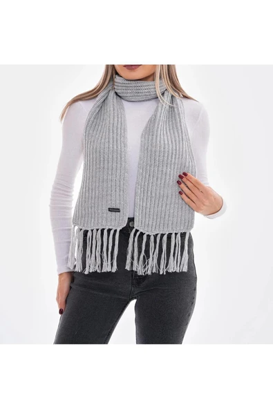 Wearflawless Kadın Selanik Örgü Atkı, Örme Atkı - Resim 4