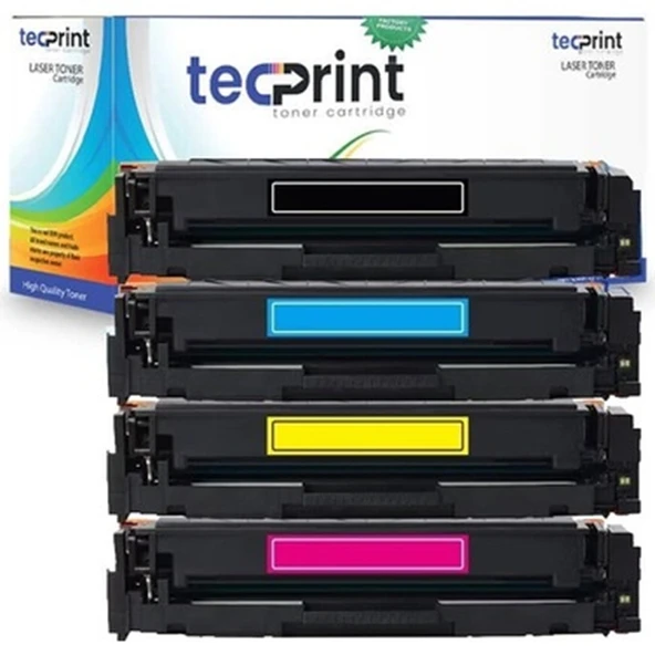 Hp CF510/CF511/CF512/CF513 Çipli Muadil Toner Seti 4 Renk  (204A) Cmyk ürün görseli 1